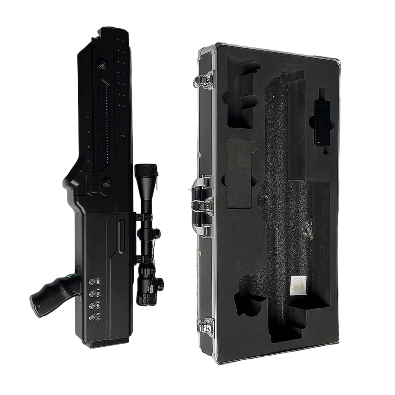  兰坪手持便携式枪型低空防御反制四通道A型