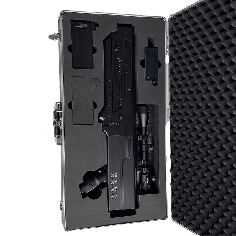  兰坪手持便携式枪型低空防御反制四通道B型