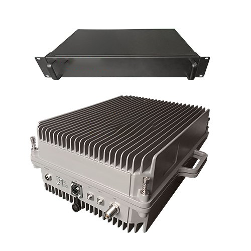  兰坪TETRA800数字警用集群数字光纤直放站远近端机